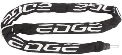 Fiets Insteekketting Edge 140 cm met zwarte nylonhoes