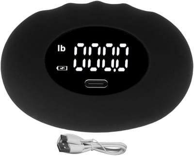 Dailygoods- Vingertrainer 180 kg - Handtrainer - Grijper Trainer - Siliconen - Ergonomisch Ontwerp - Mobiel Opladen