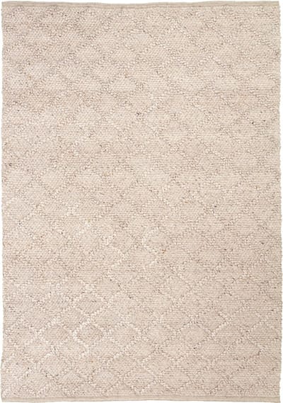 Studio Clarice Wol gevlochten vloerkleed - Knit Beige - 160x230cm