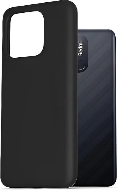 LuxeBass TPU back cover voor Xiaomi Redmi 12C | zwart | achterkant bescherming | valbestendig tot 1m | IP55 | siliconen hoesje