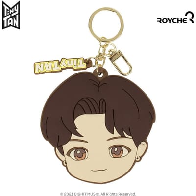 BTS (BangTan-jongens) TinyTAN Dynamite Gezicht mini Spiegel, Officieel, Origineel, Authentiek, K-POP, idool beige
