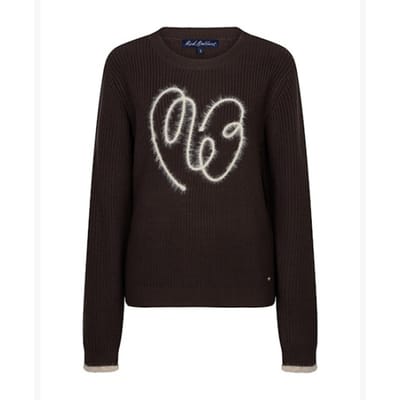 Red Button - Dames sweater - Maat S - Vrouwen - Bruin -