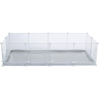 Trixie - Indoorren Voor Knaagdieren - Metaal/Kunststof - Wit - 140X70X35 cm