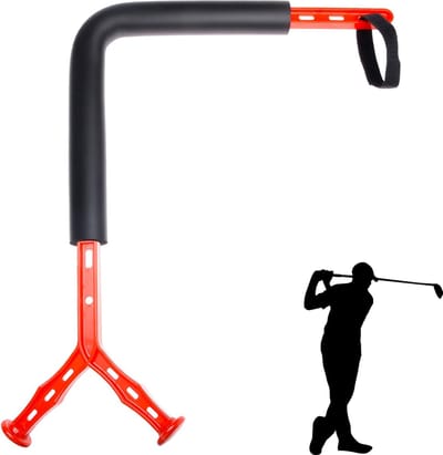 Golf vliegtrainer voor de armen, golftrainingshulp, gebaar corrector, golf swing trainer, golf training aid golfclubafdekkingen, oefenhulp voor een constante golfbeweging