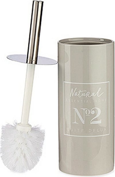 Berilo - Toiletborstel Natural Grijs - Borstel - Wc Borstel - Toilet Brush -