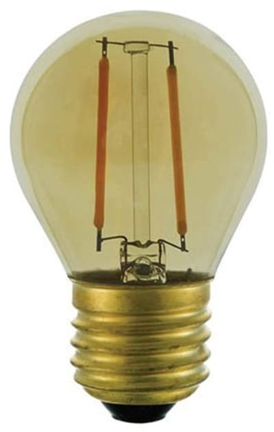 VITO LED Filament Kogellamp G45 E27 - 2W (vervangt 30W) - 300lm - 2500K Extra - 220-240V - Energiezuinig