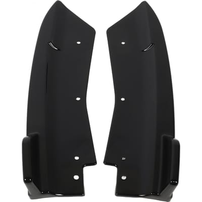2 Pièces Bande Lèvre Spoiler Diffuseur Séparateur Protection Anti-Rayures Extension Bas de Caisse Arrière pour X3 G01 LCI M Sport black