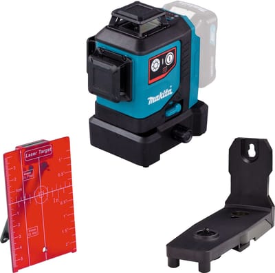 Makita SK700D 12V Max Li-Ion accu kruislijnlaser body in tas - zelfnivellerend - rood 3x360°- 25m