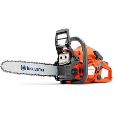 Husqvarna 130 Benzine Kettingzaag - 38cc X-Torq® Motor, 35cm Zwaard, LowVib® voor Tuinonderhoud & Brandhout