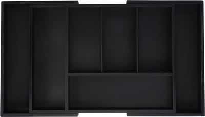 bestekbak bamboe - 5 - 7 vakken - 5 x 37 x 28 cm - bestek organizer keukenlade