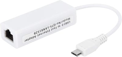 Netwerkadapter - Ethernet Adapter - Apparaat Verbinden - Automatische Netwerkdetectie - 10/100 Mbps - Zwart