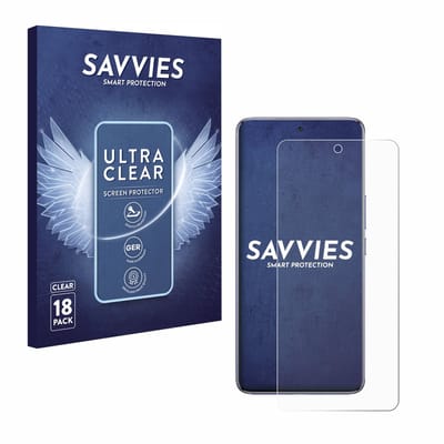 Savvies - Screenprotector voor Vivo T4 - Folie Beschermfolie transparant 18 Stuks