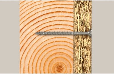 Fischer 670418 spaanplaatschroef Power-Fast II 5,0 x 50 PZ2 - verzonken kop - deeldraad - blauw verzinkt (200st)