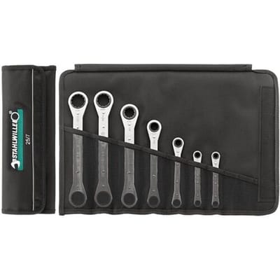 Stahlwille 96411301 2021-07-25 Dubbele ringsleutelratelset
