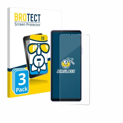 Screenprotector 3 Stuks voor Sony Xperia 10 IV Beschermglas transparant