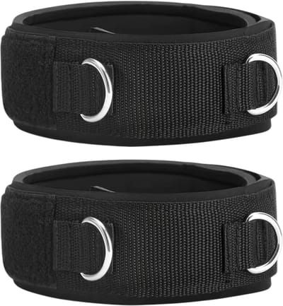 Dijriem neopreen fitness beenmanchet – verstelbare enkelband en dijband voor krachttraining en heuptraining - fitness accessoire voor bil- en beentraining dames en heren