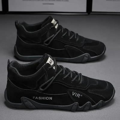 Herenschoenen Casual Schoenen Enkellaarsjes Designer Mode Loafers Veterschoenen Herenlaarzen Heren Sneakers Antislip Nieuw Tenis Masculinos 39 zwart