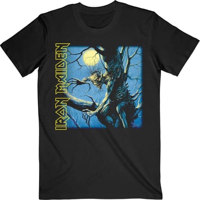 Iron Maiden - Fear Of The Dark Album Tracklisting Heren T-shirt - S - Zwart