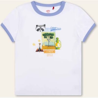 Oilily Tommie T-Shirt- maat152/12yr Bright Wit