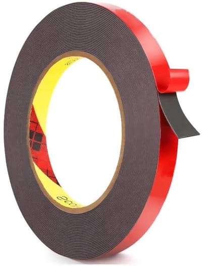 Dubbelzijdige Montagetape, 10 m x 10 mm, Extra Sterk, Waterdicht, Geschikt voor Wand, LED Strips en Auto, Multifunctionele Plakband voor Diverse Toepassingen