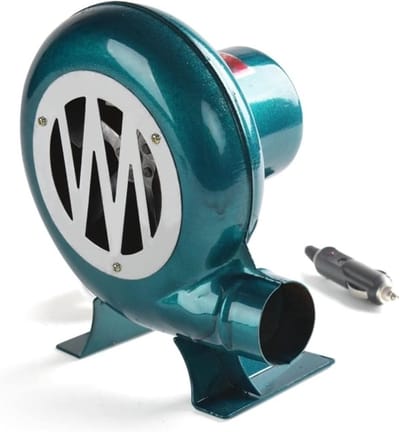 Blaasventilator - Air mover - Snel drogen - Telescopische handgreep - 100W - Zwart