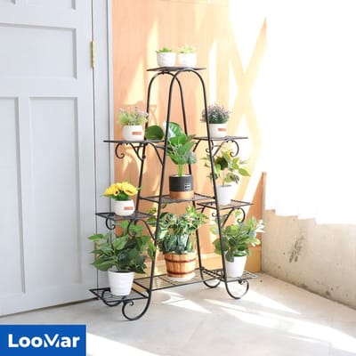 Plantenrek – Plantentafel – Plantenstandaard / Plantenhouder – Voor Binnen en Buiten - Ijzer