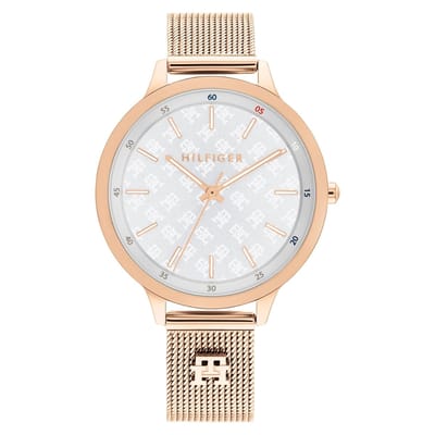 Tommy Hilfiger Iris 1782616 Horloge - Staal - Rosékleurig - Ø 36 mm
