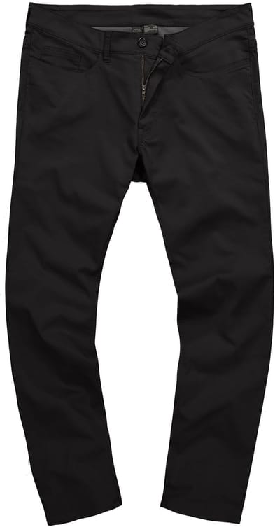 JP 1880 - Heren - Broek FLEXNAMIC® 5-pocket Straight Fit - Zwart - Maat 52