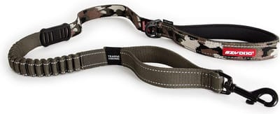 EzyDog Zero Shock Lange Honden Riem - Looplijn voor Hond - 120cm - Camouflage