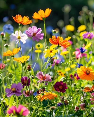 Vlinderbloemen Mengsel Zaden Eenjarig 250g