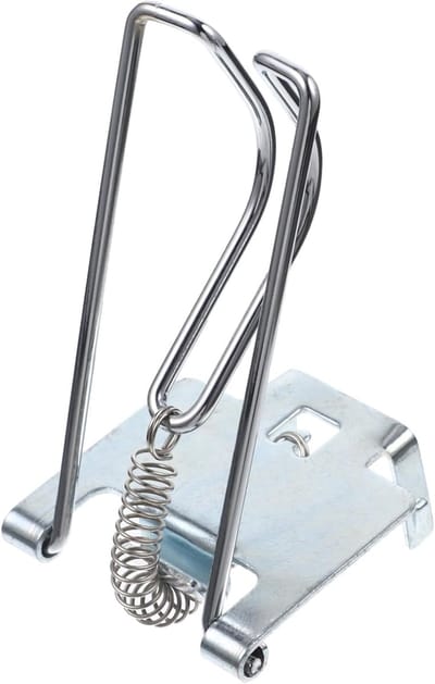 Geldklem Kassalade - Geldhouder Clips - Geld Organiseren - Sterke Metalen Constructie - 10x5x5cm - Zilver