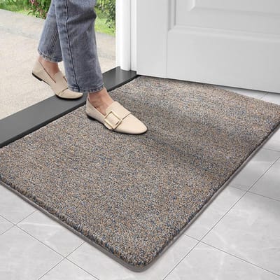 Tapis antidérapant anti-friction pour porte d'entrée, tapis de salle de bain, tapis absorbant, accès facile à la maison 90*150cm