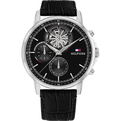 Tommy Hilfiger - Heren Horloge Stewart 1710605 - Zwart