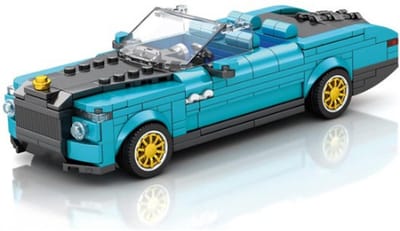 Reobrix 688 - raceauto bouwen - 417 pcs - 14+ - blauw
