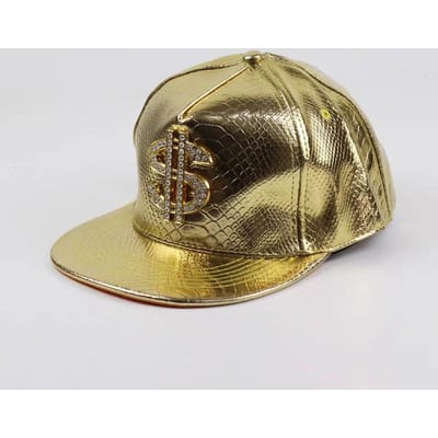 Grote Maat Krokodillenleerpatroon Baseballpet Unisex Verstelbaar Trend Hip Hop Stijl Kruis Schedel Platte Klep Eendensnavel Pet Adjustable beige