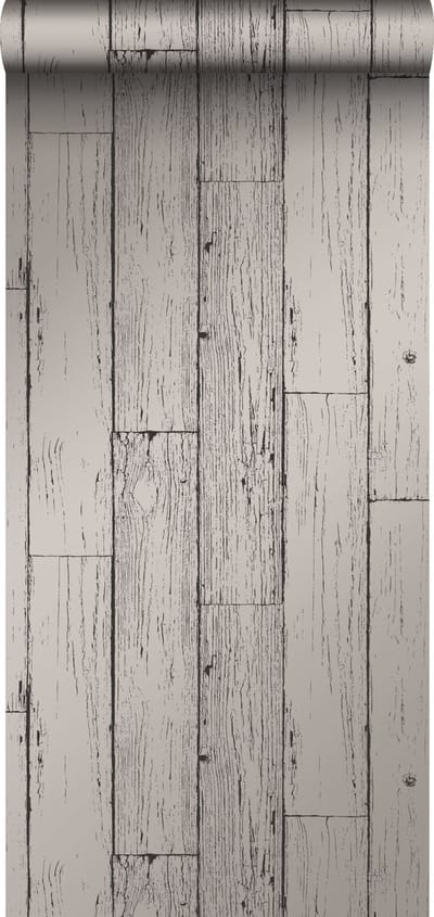 Origin Wallcoverings behang sloophout planken donkergrijs - 347552 - 53 cm x 10,05 m