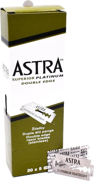 Enkelzijdige Scheermesjes - 100 Stuks - Roestvrij Staal - Platina Gecoat - Zacht voor de Huid en Duurzaam