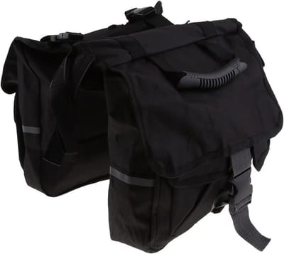 Zadeltassen Motor - Reistassen Bagage - Motor Rijden - Veelzijdige Opbergruimte - 30.5x10x28 cm - Zwart