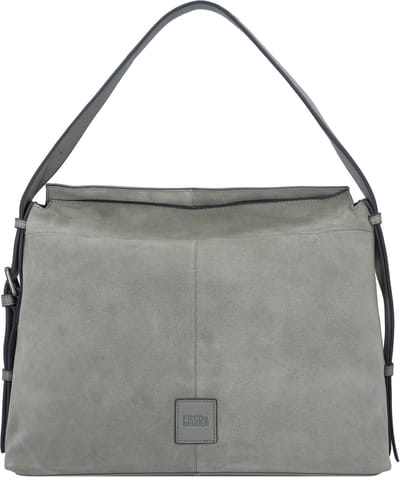 FREDsBRUDER Leren Schoudertas Sually Long Shoulderbag Sage Kaki