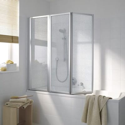 Koralle TwiggyTop DFTT folding wall 3-piece for bathtub V440614014A21