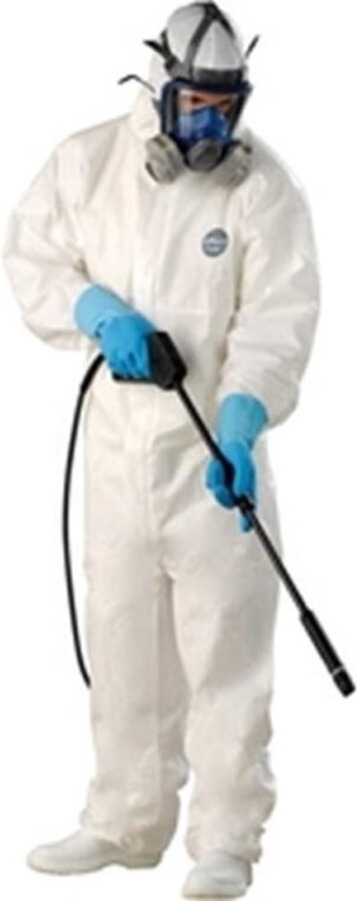 Opsial overall PP met kap - Optisafe - wit - maat M