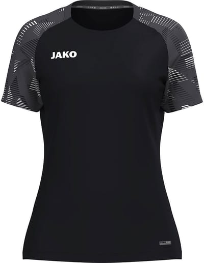 Jako Sonic T-Shirt Dames - Zwart / Antraciet | Maat: 34/36
