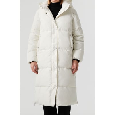 AlphaTauri Omona V3.y7.02 Coat Marshmallow Maat: XS | Parka's Outlet | Dames | Wit