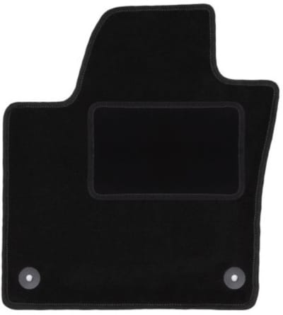 Bestuurdersmat zwart voor: Seat Alhambra II minivan (2010-)