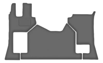 Grafiet automatten voor: Mercedes Actros MP5 truck (2019-)