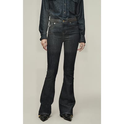 Lois Coco Curie Clean Rinse Size: W24L32 | Flared Outlet | Dames | Blauw