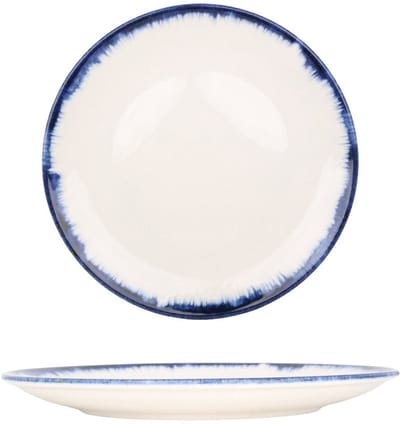 Kütahya Porselen Dessertbord - Azure - Porselein - 21 cm - set van 6