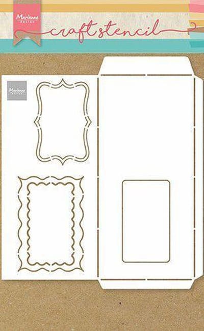 Marianne Design Craft Stencil - Slimline Envelop