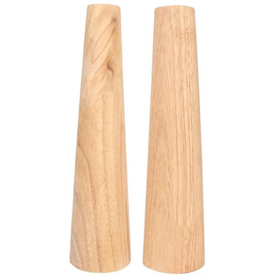 2 pièces Forme Ronde Ovale Bâton en Bois pour Fabrication de Bracelets Mandrin pour Bracelets Outil d'Enroulement de Fil Fabrication de Bijoux beige