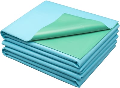 6 x 5 m Teichfolie UV-gestabiliseerd voor vijver en beekloop GD-MAR-Akwen Blauw-Groen